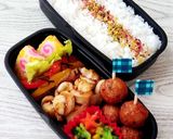 くるりん竹輪の焼き肉のタレ炒め作り方6写真