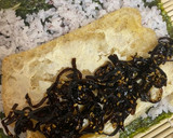 海苔巻きシリーズ！揚げゆかり昆布巻き！作り方2写真