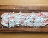 揚げ焼きなすと豚肉のごま味噌ポン酢作り方2写真