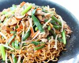 モチシャキ【豚と五目野菜の焼きそば】作り方11写真