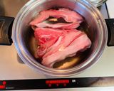 簡単!サッパリ牛すじ煮込み作り方1写真