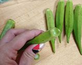 オクラとちくわの中華和え作り方2写真