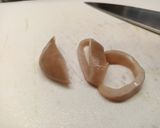 即興で作る、フクロダケのアワビ肝和え作り方6写真