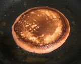 ピンク色のホットケーキ作り方4写真