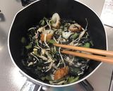 栄養満点副菜◎小松菜ひじき×めんつゆマヨ作り方2写真