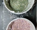 オートミールの三色だんご　カモフラ饅頭作り方2写真