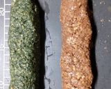 オートミールの三色だんご　カモフラ饅頭作り方5写真