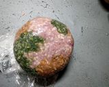 オートミールの三色だんご　カモフラ饅頭作り方14写真