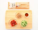 トマトときゅうりのライスパスタサラダ作り方2写真