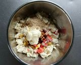 簡単副菜☆おからのオイマヨサラダ。作り方2写真