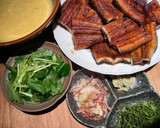 自家製たれで、うなとろ丼作り方4写真