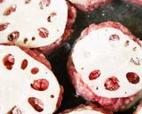 ミンチ練るだけ簡単♪蓮根のミンチ挟み焼き作り方2写真