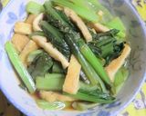 夏バテ予防は、小松菜のレモンオイスター味作り方4写真