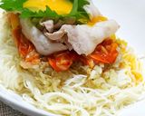 豚バラとねぎ塩にんにくの素麺作り方6写真