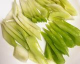 オイスターソース♡豚肉とセロリ炒め作り方1写真