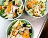 全てレンジ胸肉なす居酒屋風味噌青椒肉絲風作り方10写真