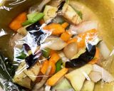 全てレンジ胸肉なす居酒屋風味噌青椒肉絲風作り方14写真