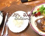 鶏もも肉の皮目が香ばしい バルサミコ風味作り方7写真