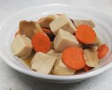 超簡単!高野豆腐の煮物作り方4写真