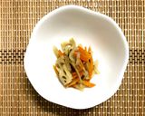 子供も大好き!レンジで5分根野菜きんぴら作り方4写真
