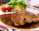 鶏もも肉の皮目が香ばしい バルサミコ風味作り方8写真