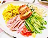 冷やし中華メインの夕飯献立作り方1写真