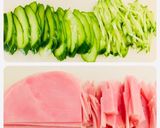 冷やし中華始めました(^o^)/作り方1写真