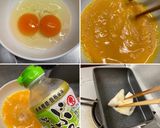 丑の日の サイドメニュー、鰻巻きです。作り方2写真