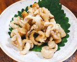 最高のおつまみ！鶏皮塩カリカリ！作り方6写真