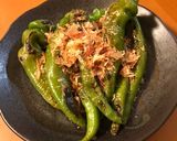 今日はシンプルに♪万願寺唐辛子を素焼きで作り方5写真