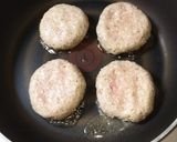 豚挽肉で☆簡単☆美味しい☆肉汁ハンバーグ作り方6写真