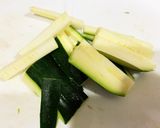 天ぷら粉でズッキーニのなんちゃってピザ作り方6写真