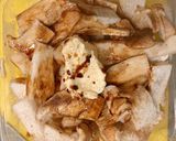 作り置き!レンジで簡単バター醤油エリンギ作り方3写真