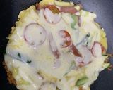 天ぷら粉でズッキーニのなんちゃってピザ作り方17写真