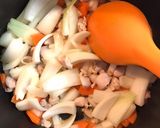 鶏肉/かぶ/きのこ☆深くて優しいスープ作り方4写真