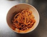 簡単!10分でできる絶品韓国風まぜうどん作り方3写真