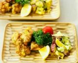 豚こまと長ねぎ・かき揚げ焼き作り方6写真