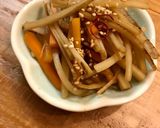 基本のキンピラ　甘辛　簡単きんぴらごぼう作り方7写真
