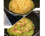 ずぼらna濃厚アボカド牛乳パスタ②作り方4写真