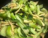 副菜や弁当に★青梗菜とエリンギのマヨポン作り方5写真