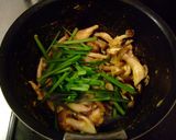キノコとニラの味噌炒め作り方4写真