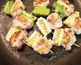豚バラのネギ留め焼き作り方3写真