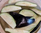 焦がしガーリック香る水茄子のサラダ♡作り方3写真