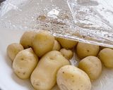 レンチン小芋(じゃがいも)のカレー炒め作り方2写真