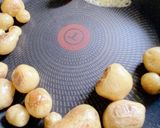 レンチン小芋(じゃがいも)のカレー炒め作り方5写真