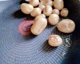 レンチン小芋(じゃがいも)のカレー炒め作り方7写真