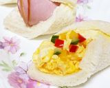 ブーケ風♡ラップサンド作り方7写真