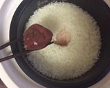 夏弁当☆梅干しを使って☆傷みにくいご飯作り方4写真