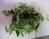 大豆もやしときゅうりの中華みそだれ和え作り方2写真