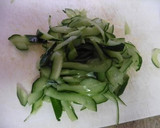 大豆もやしときゅうりの中華みそだれ和え作り方2写真